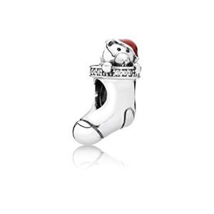 pandora christmas charm